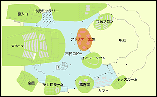 アトリエ工房の位置