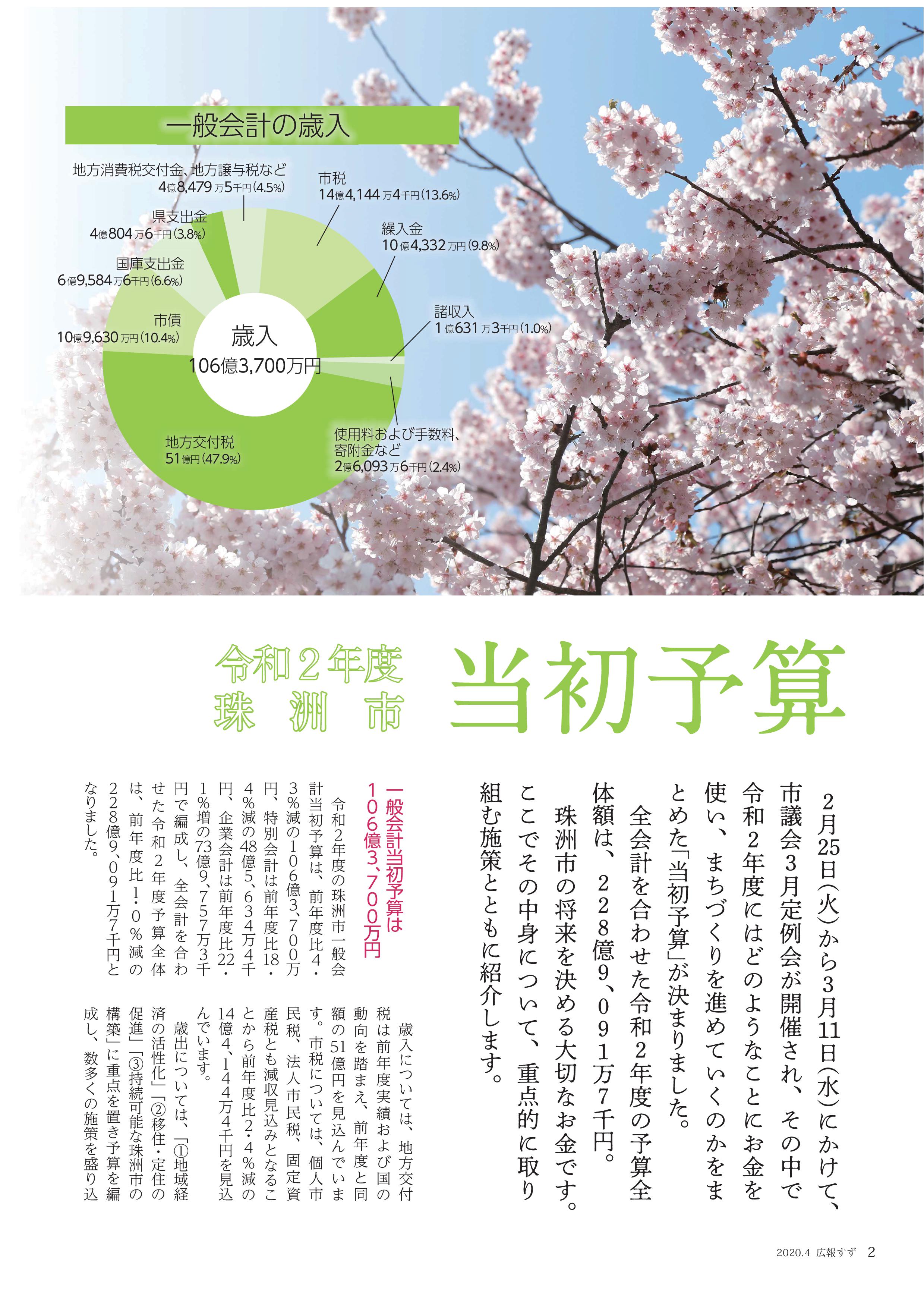 広報すず4月号