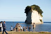 見附島