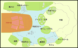 大ホールの位置