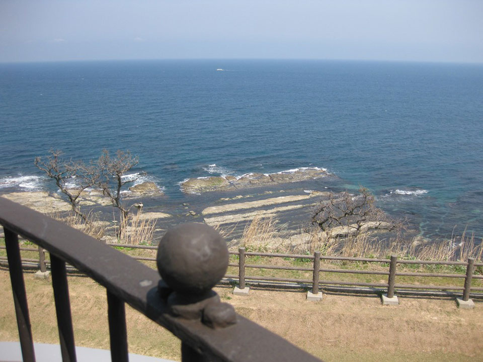 灯台からの景色の画像