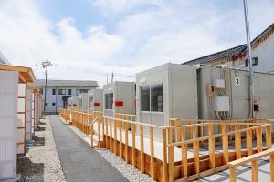 仮設住宅写真