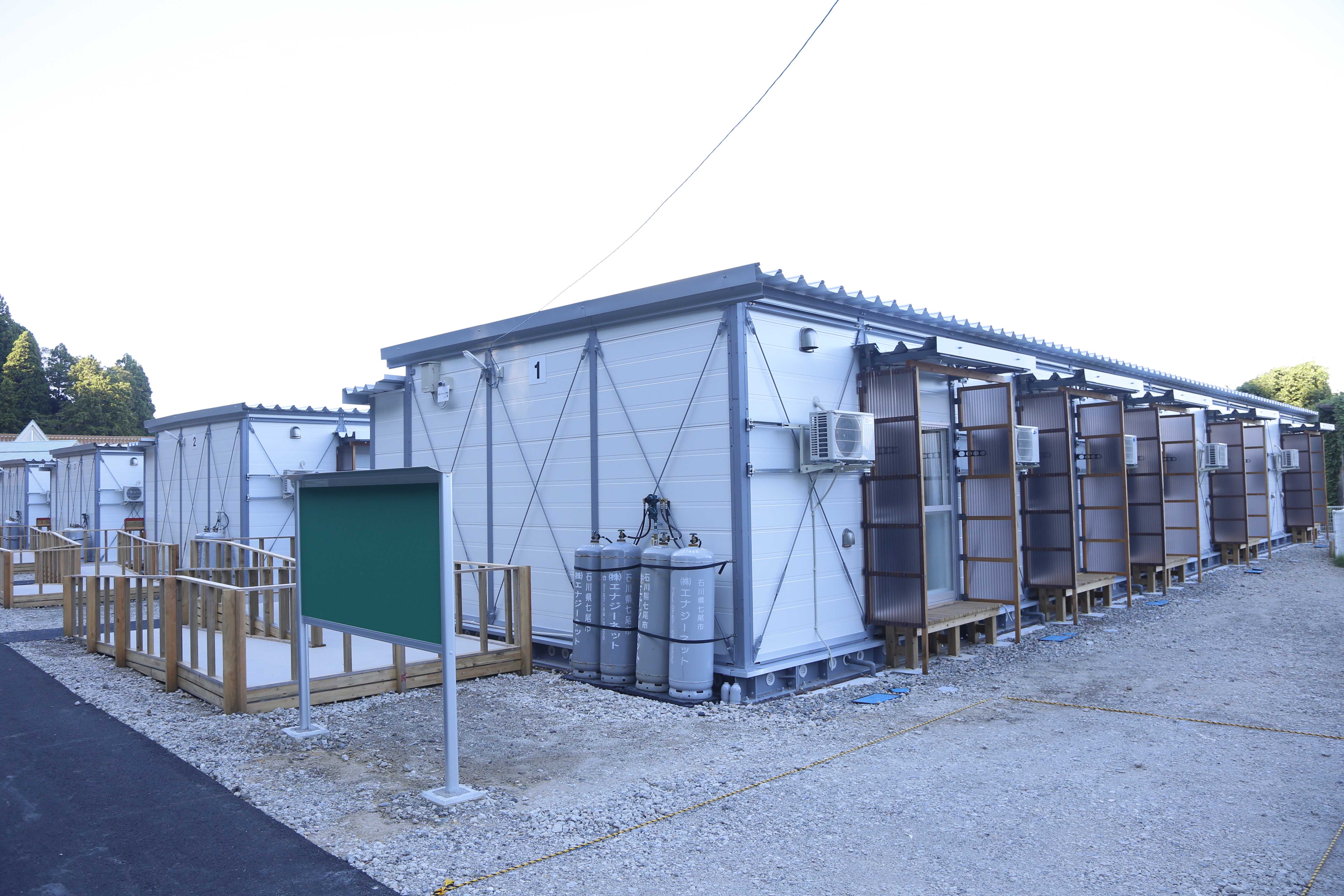 仮設住宅写真