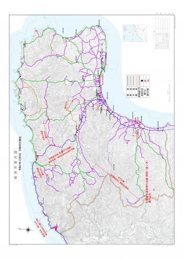 通行可能マップ